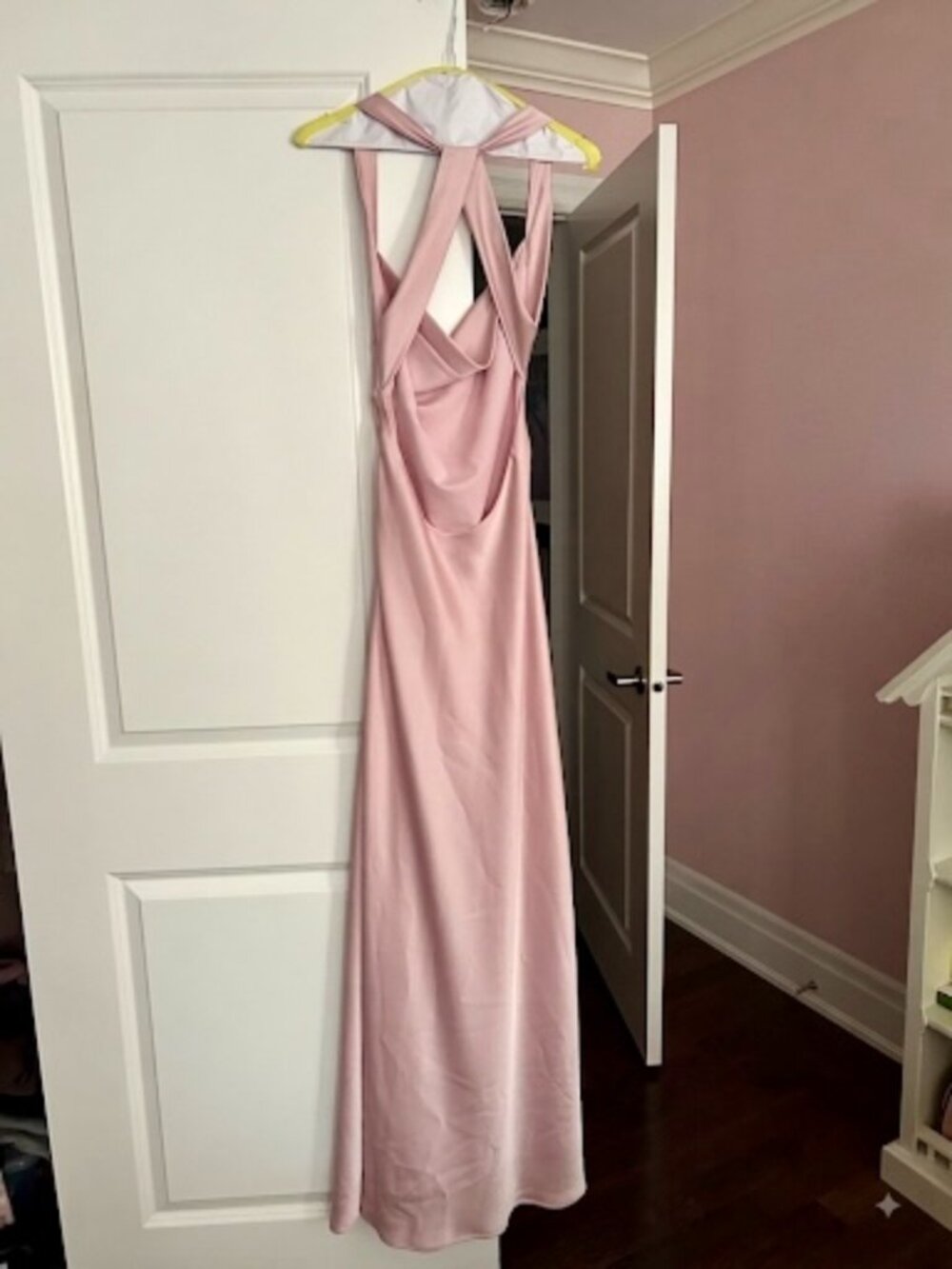 ZANDIE PINK MAXI DRESS - PEPPERMAYO - Picture 3 of 4